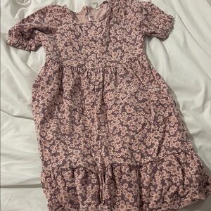 Hux 6t Floral Pink Kids Dress